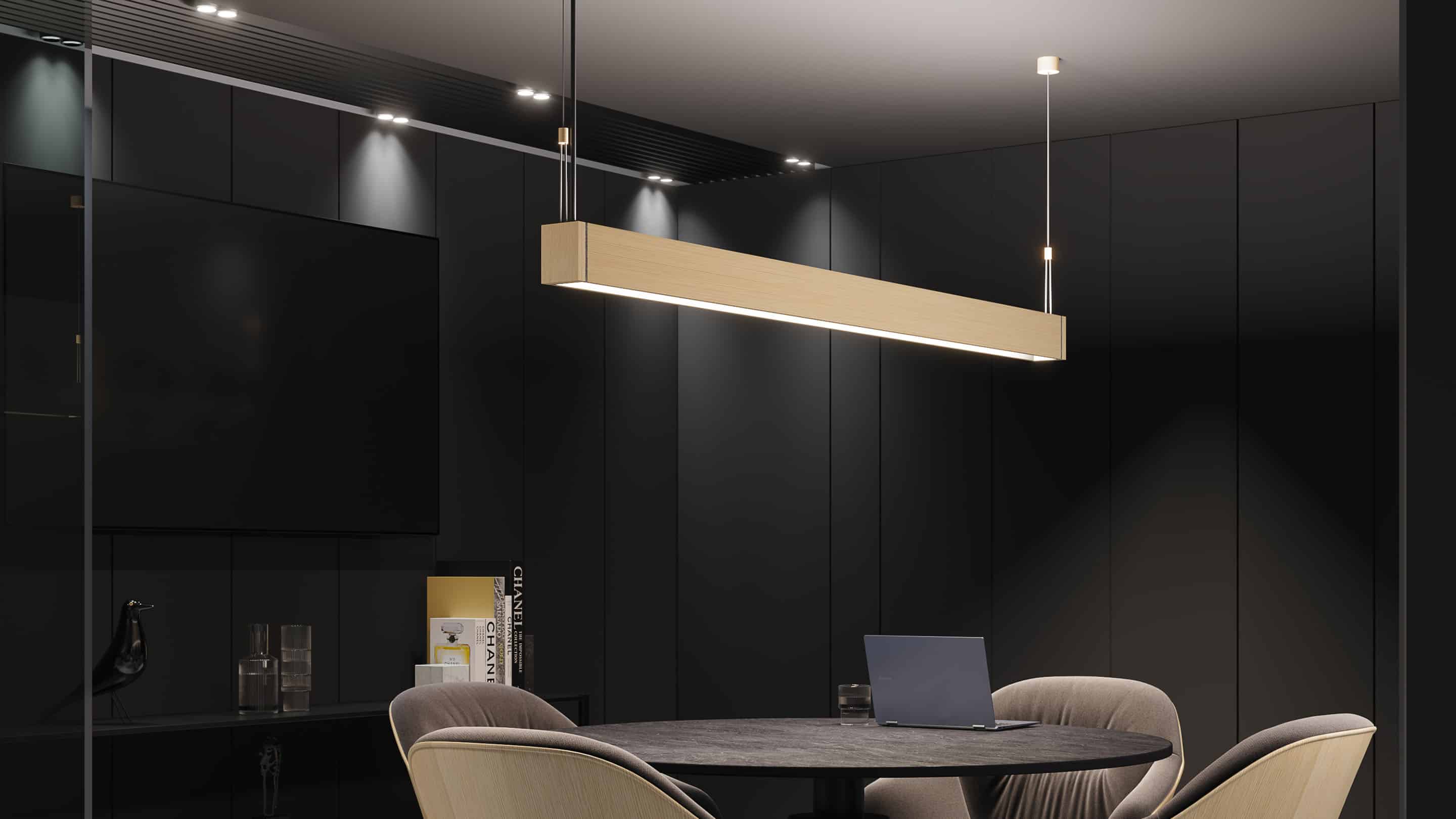 lightly classic application - black conference room